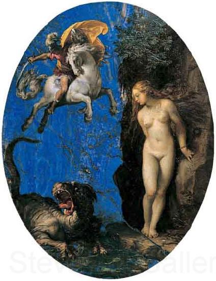 GIuseppe Cesari Called Cavaliere arpino Perseus Rescuing Andromeda Spain oil painting art